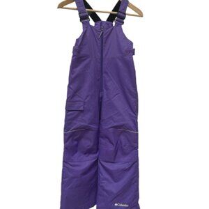 Columbia Adventure Ride Bib - Purple - Girls size XS (6/7)